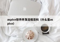 aspice软件开发流程百科（什么是aspice）