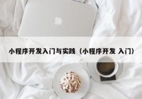 小程序开发入门与实践（小程序开发 入门）